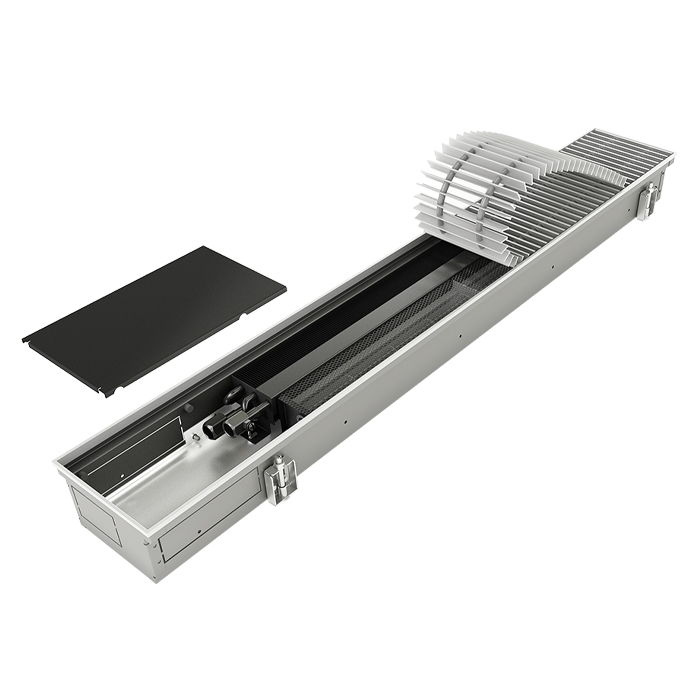 Внутрипольный конвектор отопления Isan TERMO FRC 0100 0175 2000 heat/cool 2 pipe